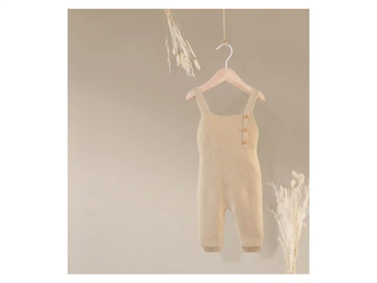 Bild 3 von lupilu® Baby Stricklatzhose, aus reiner Bio-Baumwolle