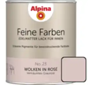 Alpina Feine Farben Lack No. 23 Wolken in Rosé  graurosé edelmatt 750 ml