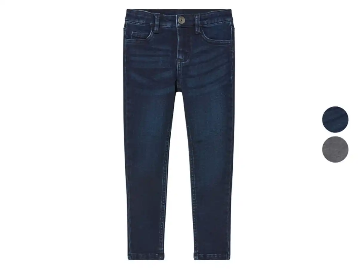 Bild 1 von lupilu® Kleinkinder Jeans, Sweat Denim, schmales Bein