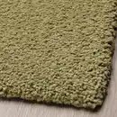 Bild 3 von SKRIFTSPRÅK Teppich Kurzflor, beigegrün/dunkelblau 133x195 cm