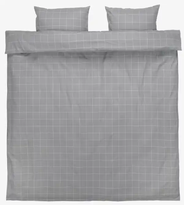Bild 1 von Flanell-Bettwäsche THERESA 155x220 grau