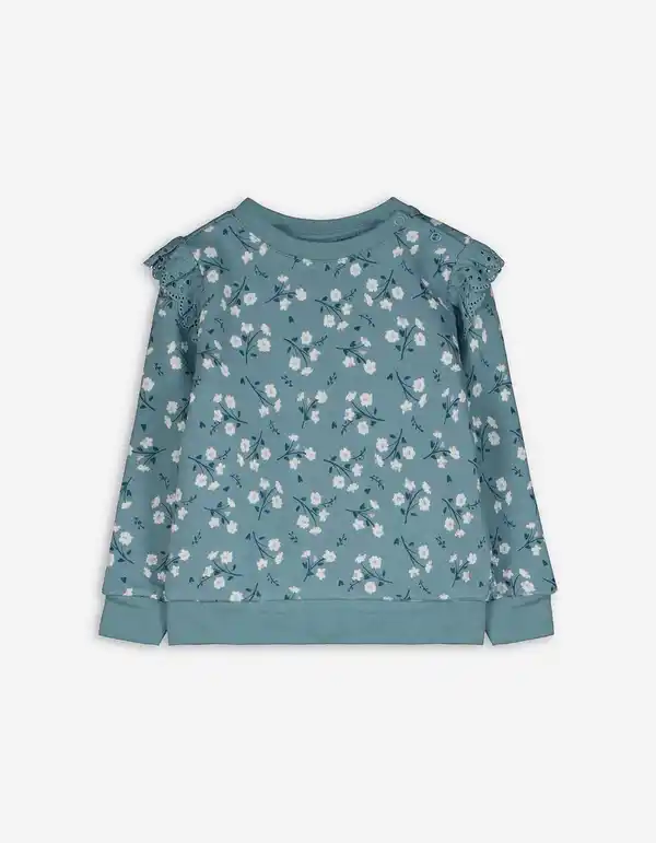 Bild 1 von Baby Sweatshirt - Ärmel mit Volants