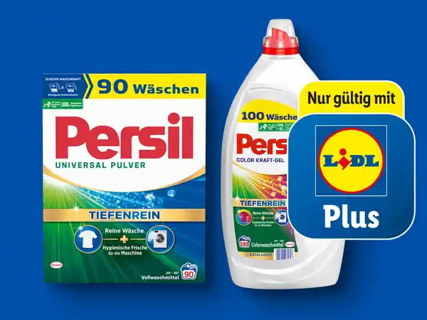 Bild 1 von Persil Waschmittel 90/100/76 Wäschen