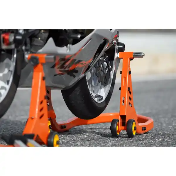 Bild 4 von Hi-Q Tools Montageständer IV vorne orange unter Gabelholme