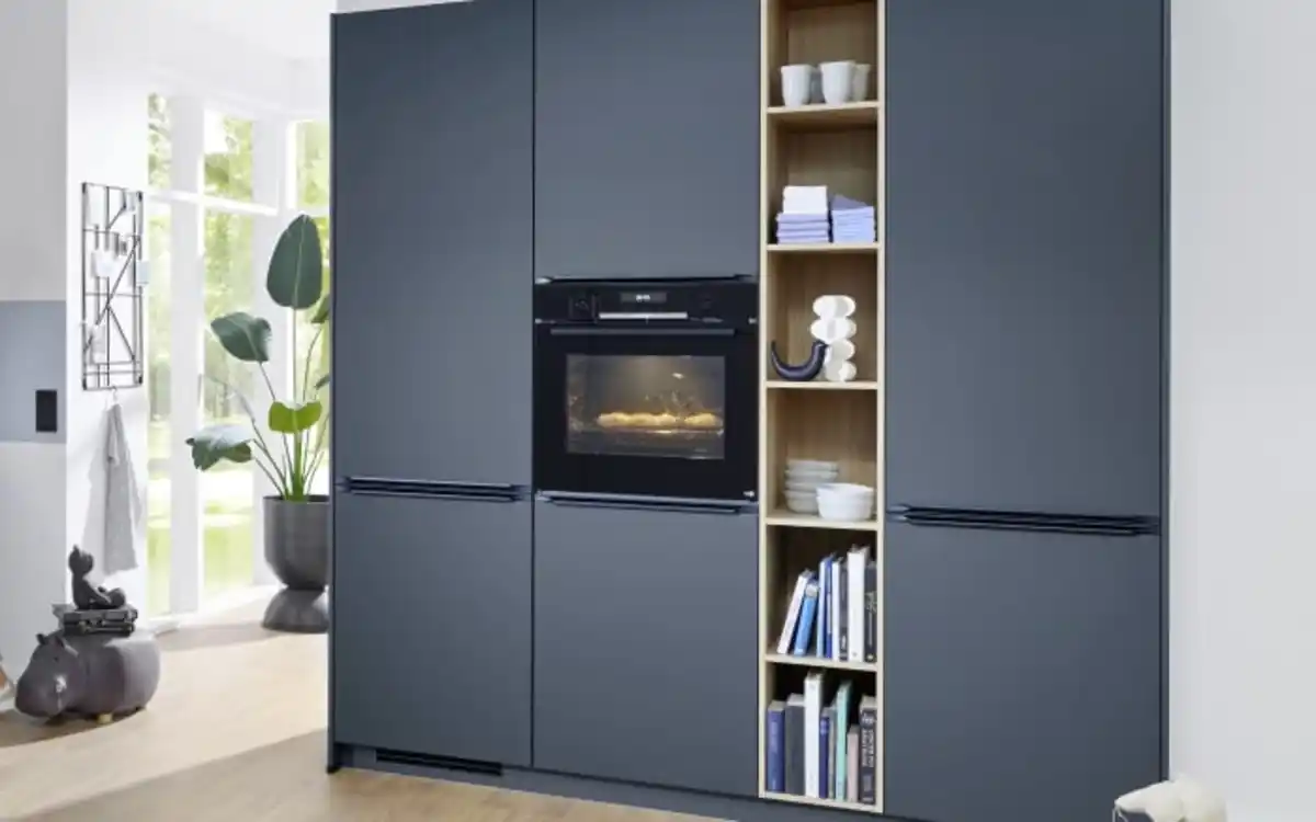 Bild 2 von Nobilia - Einbauküche Esilia, fjordblau, inkl. Siemens Elektrogeräte