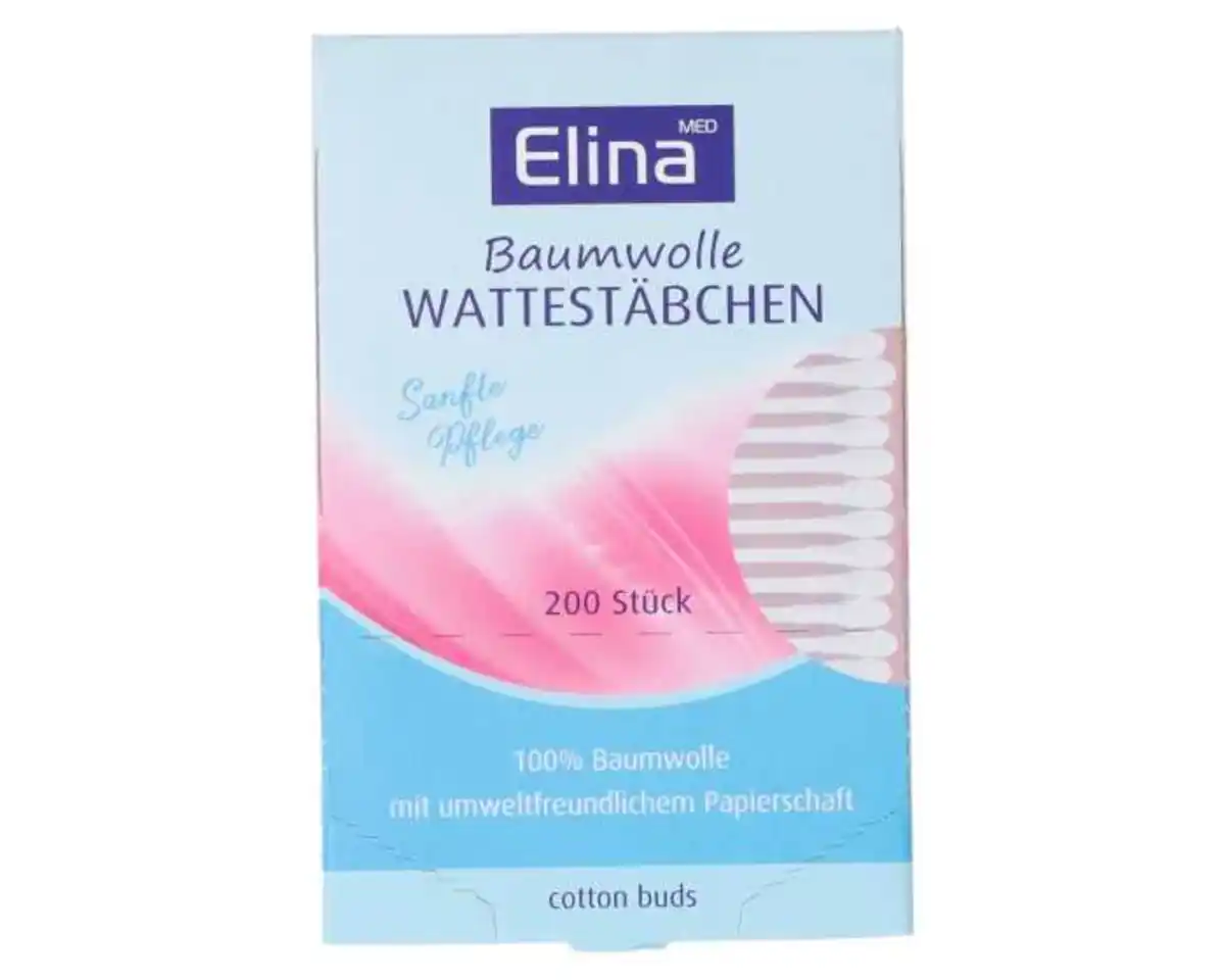 Bild 1 von Wattestäbchen 200er in Papierbox