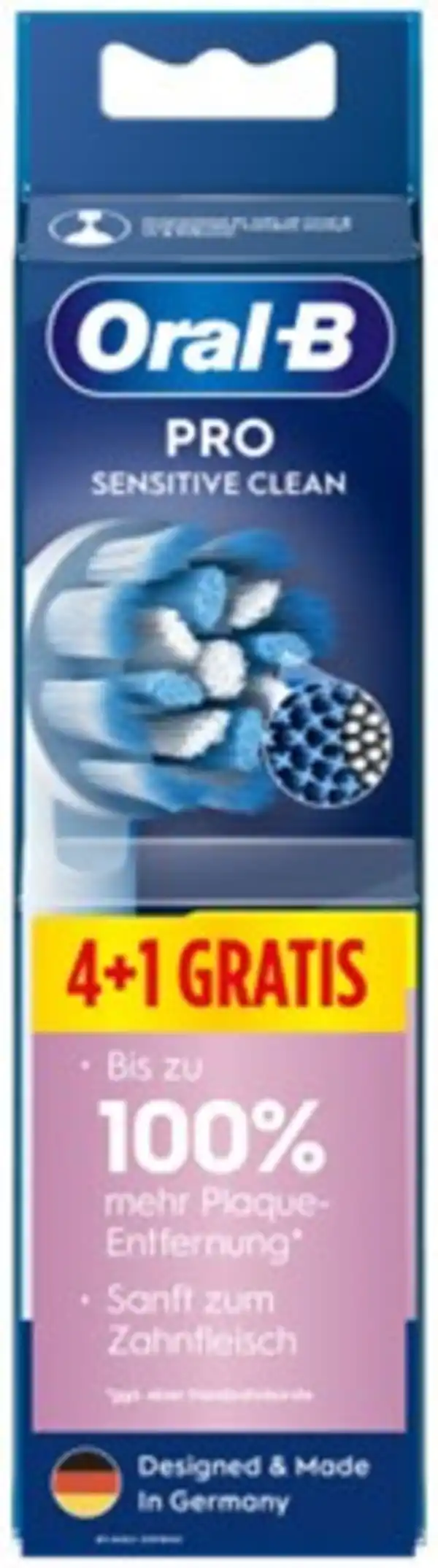 Bild 1 von EB Pro Sensitive Clean (4+1) Ersatz-Zahnbürsten