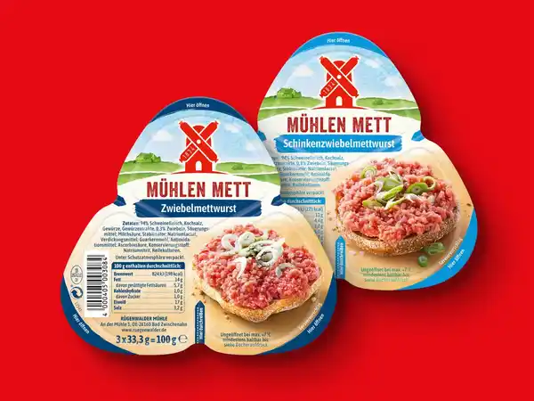 Bild 1 von Rügenwalder Mühlen Mett,  100 g