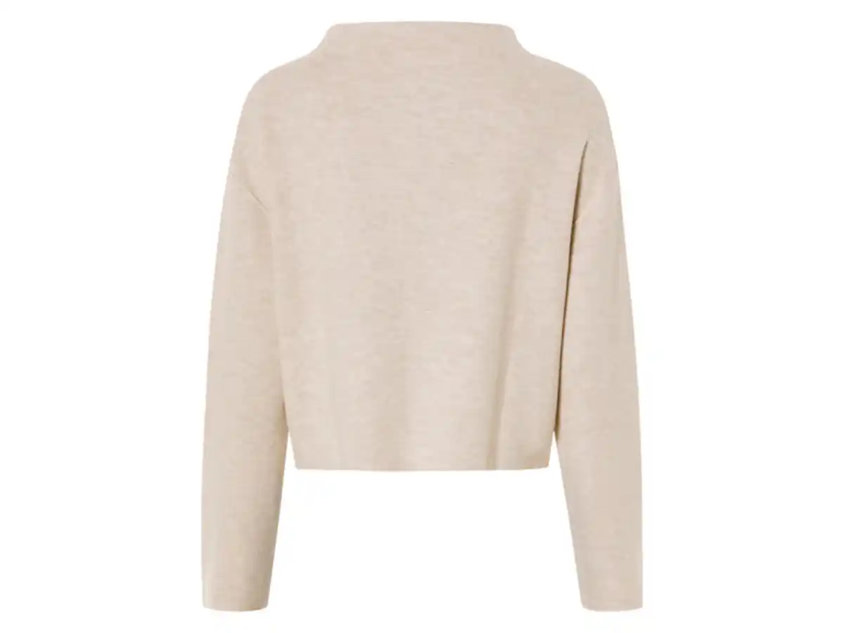 Bild 3 von esmara® Damen Strickpullover, modisch kurzer Cropped-Style