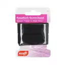 Bild 1 von KODi Basic Knopfloch Gummiband 18 mm x 1 m Schwarz