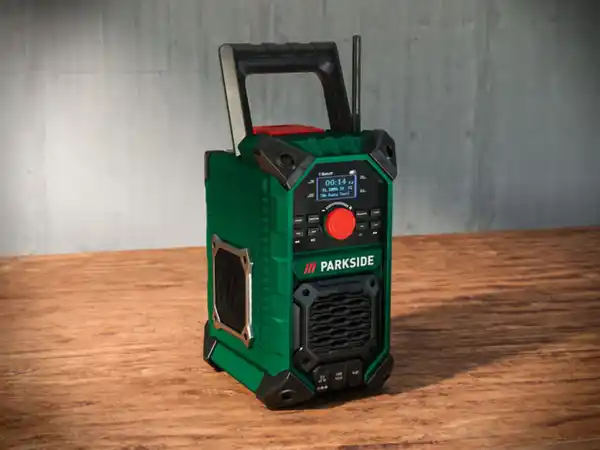 Bild 4 von PARKSIDE® 20 V / 12 V / 230 V Akku-Baustellenradio »PBPA 20-Li B2«, ohne Akku und Ladegerät