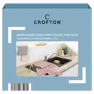 CROFTON Mikrofaser Geschirrtücher 3er-Pack