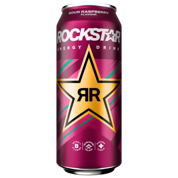 Bild 1 von Rockstar Energy Drink Sour Raspberry 0,5l