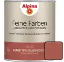 Bild 1 von Alpina Feine Farben Lack No. 22 Befreiter Feuervogel  glutrot edelmatt 750 ml