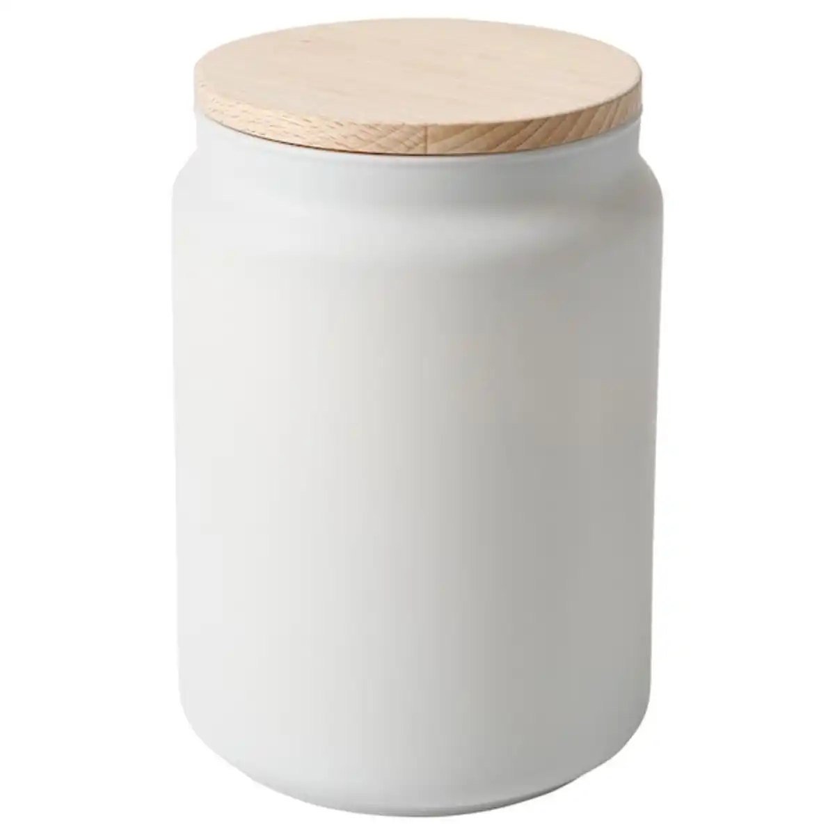 Bild 2 von FRAMFÄRD Duftkerze im Glas, 2 Dochte/Deckel, Frische Wäsche/Frostglas weiß 100 Std.