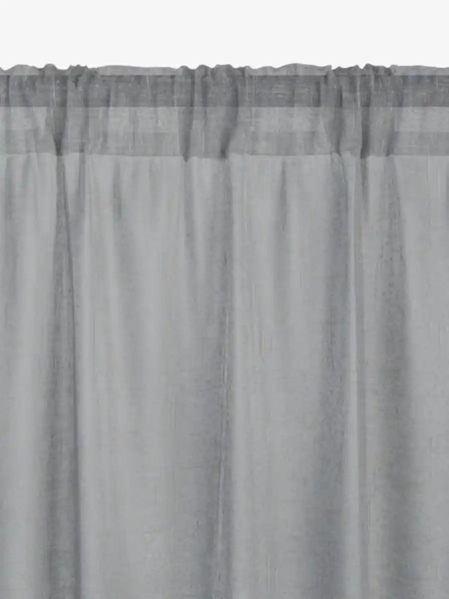 Bild 1 von Vorhang AGA 1x140x300 Leinen-Look grau