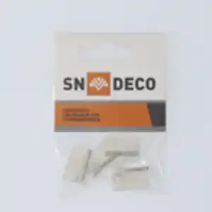 SN Deco Klebehaken transparent 4er