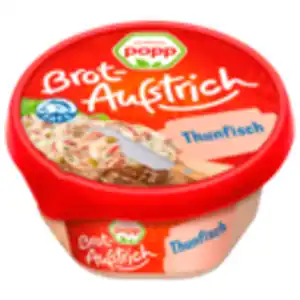 Popp Brotaufstrich Thunfischsalat 150g