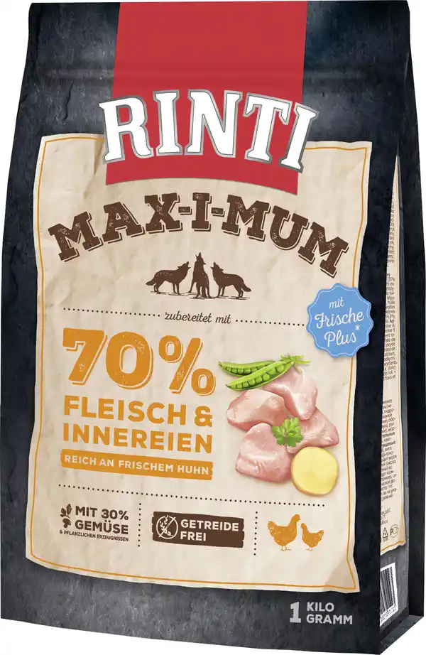 Bild 1 von Rinti Max-I-Mum Huhn 1 kg