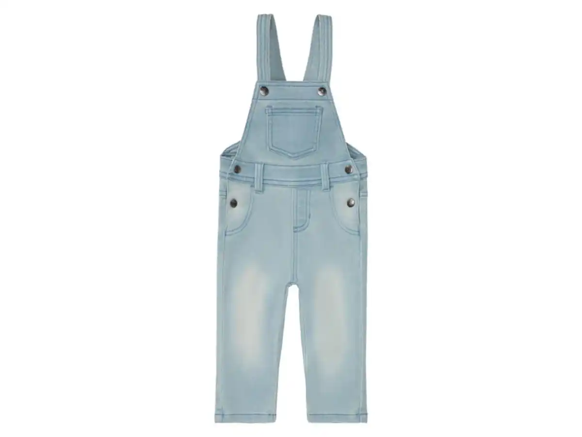 Bild 2 von lupilu® Baby Latzhose Sweatdenim, mit Bio-Baumwolle
