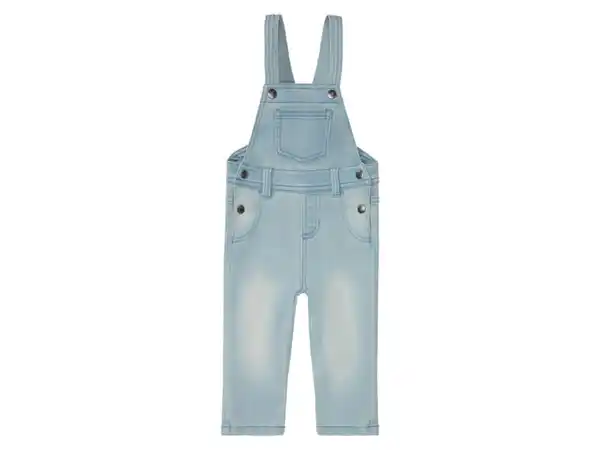 Bild 2 von lupilu® Baby Latzhose Sweatdenim, mit Bio-Baumwolle