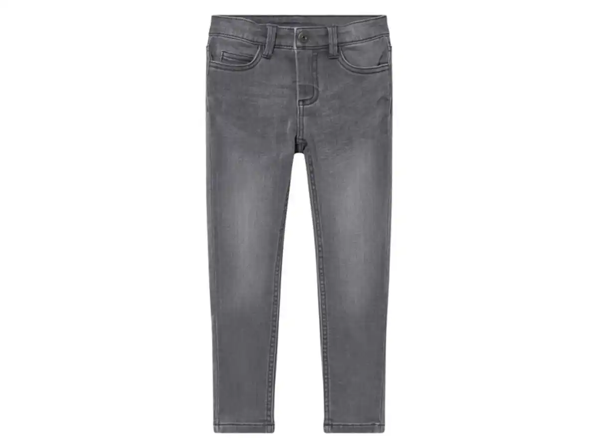 Bild 4 von lupilu® Kleinkinder Jeans, Sweat Denim, schmales Bein