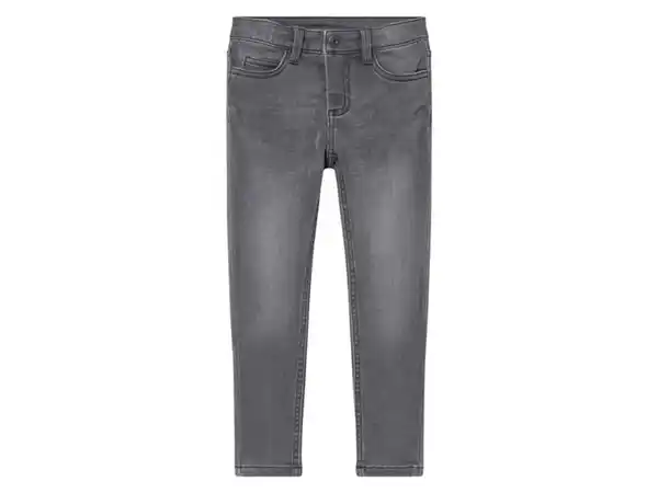 Bild 4 von lupilu® Kleinkinder Jeans, Sweat Denim, schmales Bein