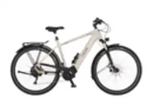 FISCHER Trekking E-Bike Viator 7.0i 28 Zoll RH 55 cm hellgrau