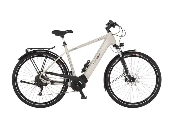 Bild 1 von FISCHER Trekking E-Bike Viator 7.0i 28 Zoll RH 55 cm hellgrau