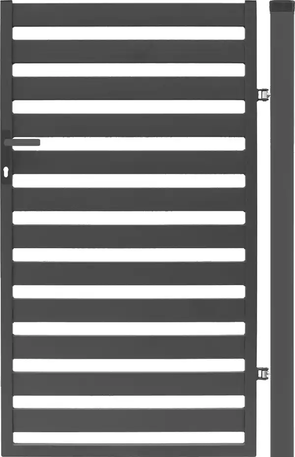 Bild 1 von Polbram Einzeltor-Set Lean 120 universal inkl. Pfosten und Zubehör