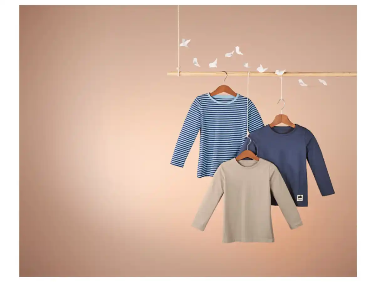 Bild 4 von lupilu® Kinder-Langarmshirts, 3 Stück