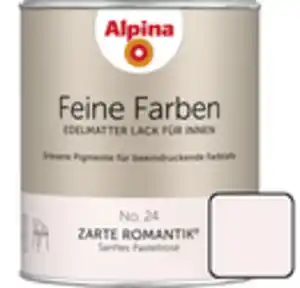 Alpina Feine Farben Lack No. 24 Zarte Romantik  pastellrosé edelmatt 750 ml