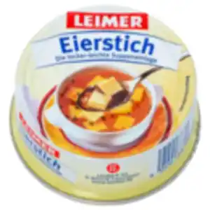 Leimer Eierstich, Suppenklößchen oder Flädle