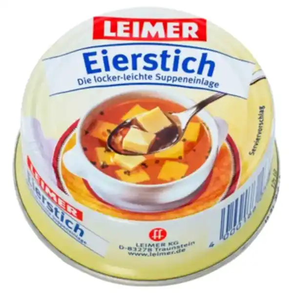 Bild 1 von Leimer Eierstich, Suppenklößchen oder Flädle