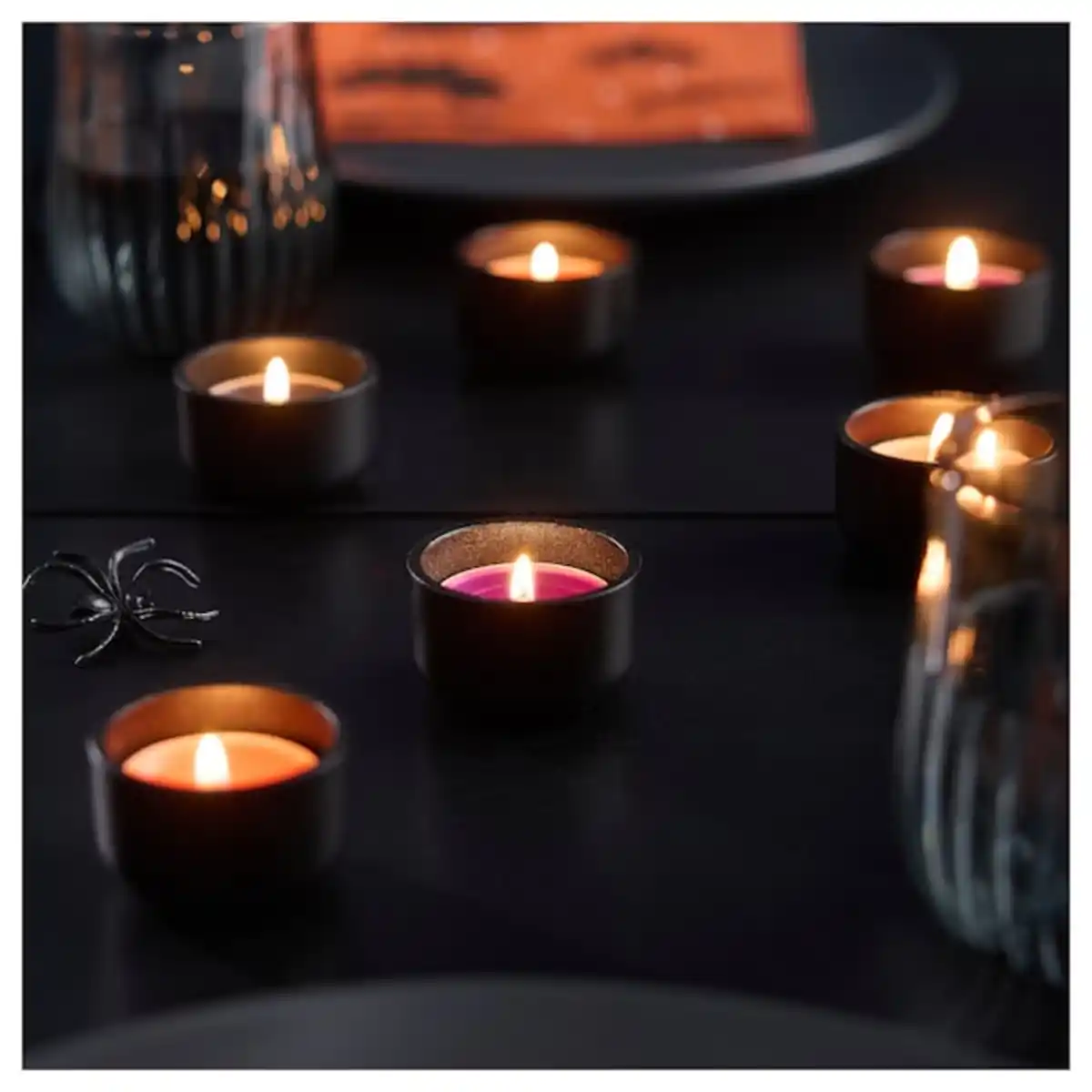 Bild 3 von HÖSTAGILLE Teelicht, duftend, Vanille/versch. Farben 3.5 Std.