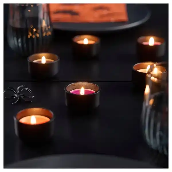 Bild 3 von HÖSTAGILLE Teelicht, duftend, Vanille/versch. Farben 3.5 Std.