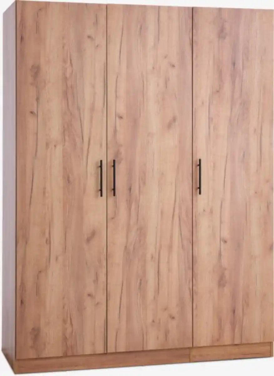 Bild 1 von Kleiderschrank VIBY 150x200 3 Türen natur eichefarben