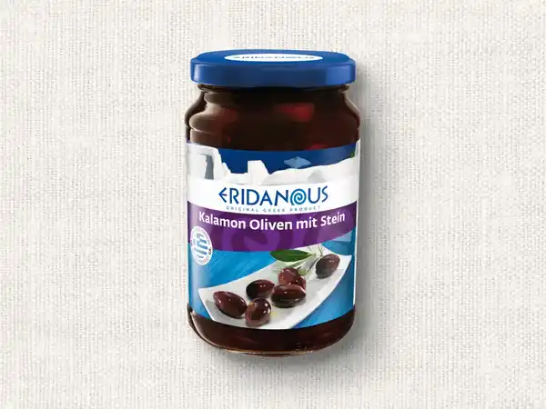 Bild 1 von Eridanous Kalamata Oliven,  370 ml