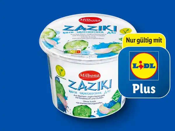 Bild 1 von Milbona Zaziki,  500 g