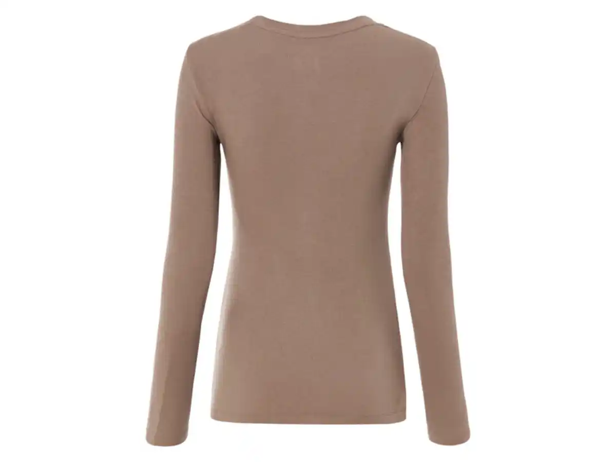 Bild 4 von esmara® Damen Langarmshirts, 2 Stück, in Ripp-Qualität