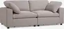 Bild 1 von Modulares Sofa LUNDBY 2-Sitzer Stoff sand