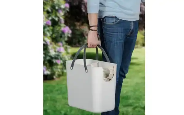 Bild 3 von Recycling Müllsystem Albula in cappuccino, 25 l