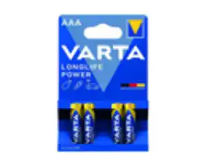 VARTA Batterie 4er Longlife Power AAA