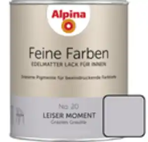 Alpina Feine Farben Lack No. 20 Leiser Moment  graulila edelmatt 750 ml