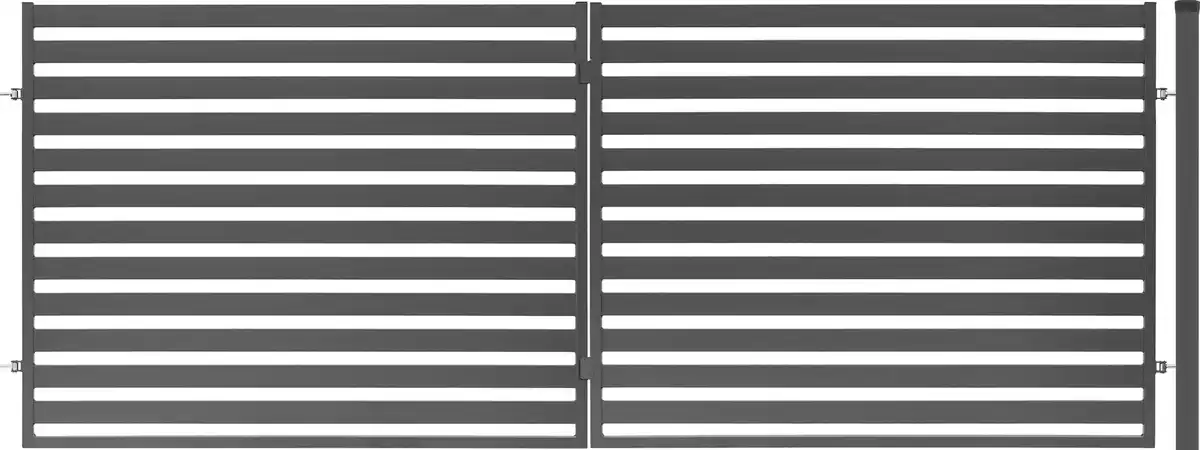 Bild 1 von Polbram Doppeltor-Set Lean 120 inkl. Pfosten