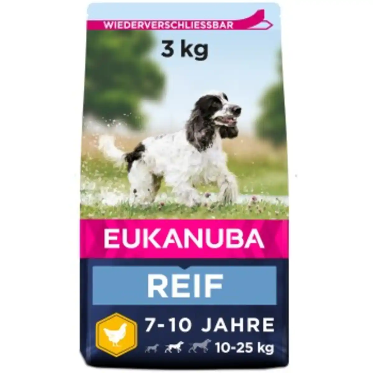 Bild 1 von EUKANUBA Mature & Senior Medium Breed Chicken 3 kg