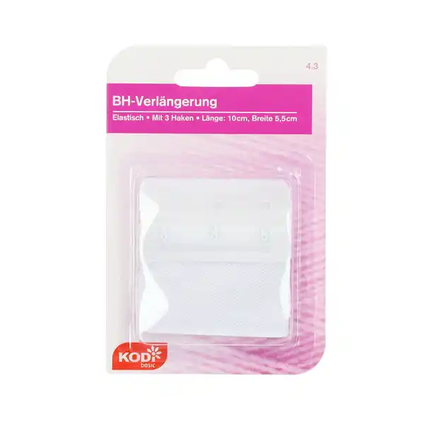 Bild 1 von KODi Basic BH-Verlängerung 5,5 x 10,5 cm Weiß