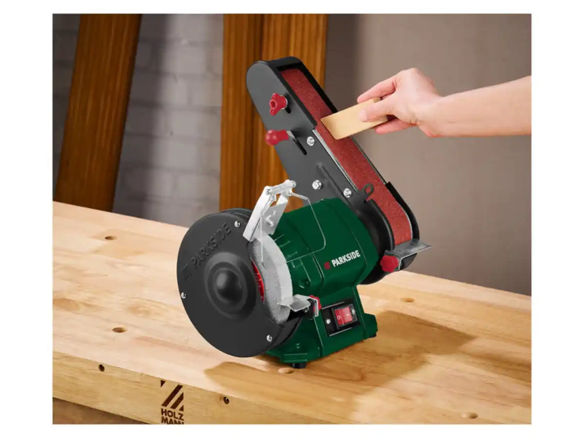 Bild 3 von PARKSIDE® Standbandschleifer Zubehör, passend für Standbandschleifer PSBS 240 C2,  2 St