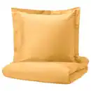 Bild 1 von LUKTJASMIN Bettwäsche-Set, 2-teilig, gelb 155x220/80x80 cm