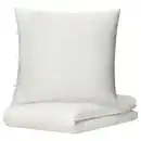 Bild 1 von KRITSUGA Bettwäsche-Set, 2-teilig, weiß 155x220/80x80 cm